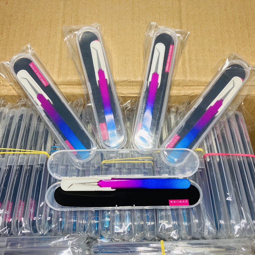 Nhíp tách kim 7 màu NỐI MI_keo nối mi_dụng cụ nối mi_THÚY HÀ