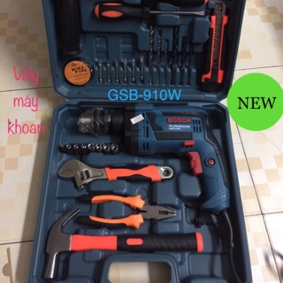 Máy khoan 🔥FREESHIP🔥 Máy khoan BOSCH GSB 910W giá rẻ nhất thị trường
