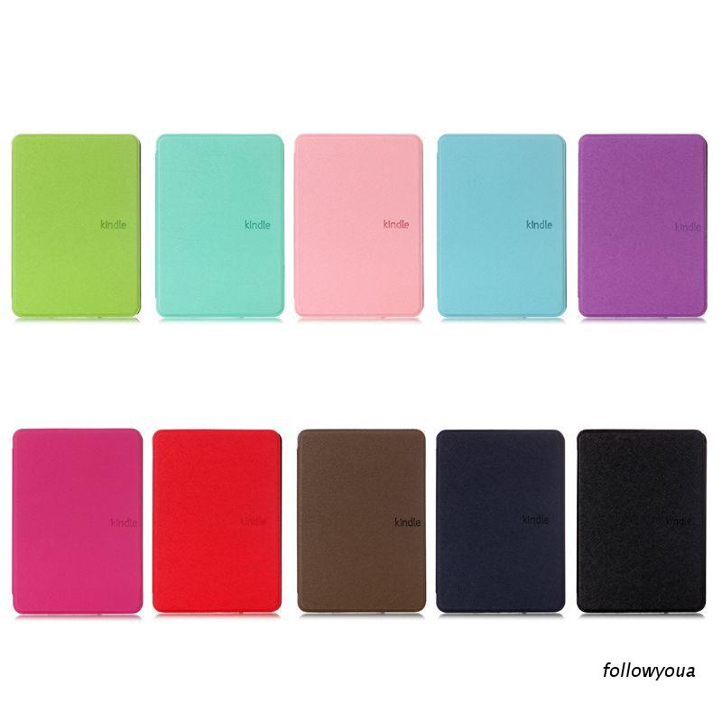 Bao da máy tính bảng nắp lật nam châm tự bật/tắt máy thông minh siêu mỏng cho Amazon Kindle Paperwhite 4