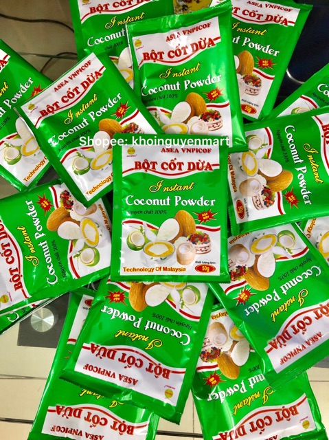 Bột Cốt Dừa Nguyên Chất💯FREESHIP💯Gói 50g Dành Cho Keto/Das | BigBuy360 - bigbuy360.vn