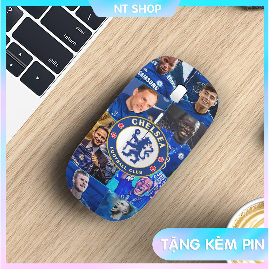 Chuột không dây Chelsea siêu mỏng (tặng kèm pin)