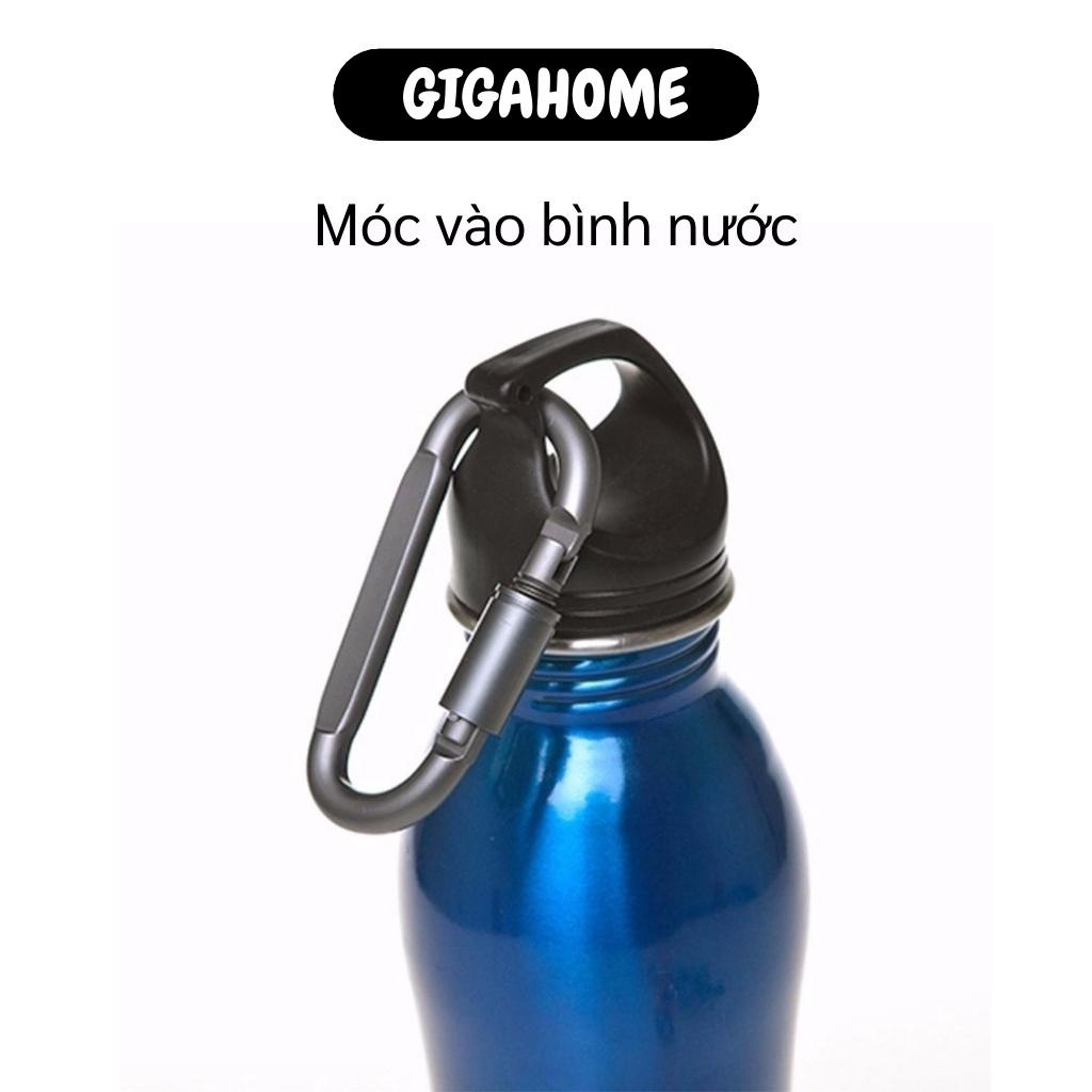 Móc Khoá Xe Đa Năng Carabiner GILA HOME Hợp Kim Nhôm Chắc Chắn Siêu Bền Kích Thước 8.1 x 4.1cm