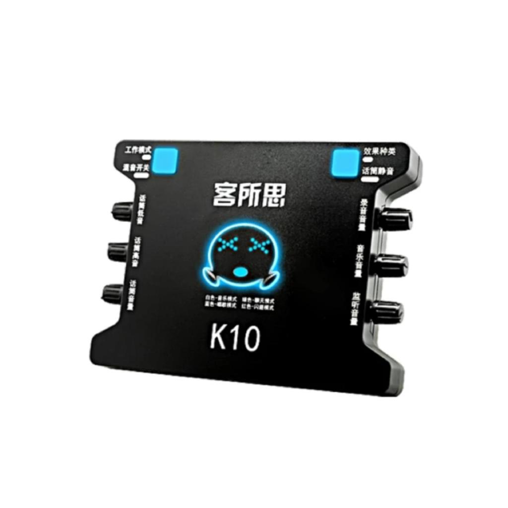 Soundcard XOX K10 karaoke online - livestream -dc2316