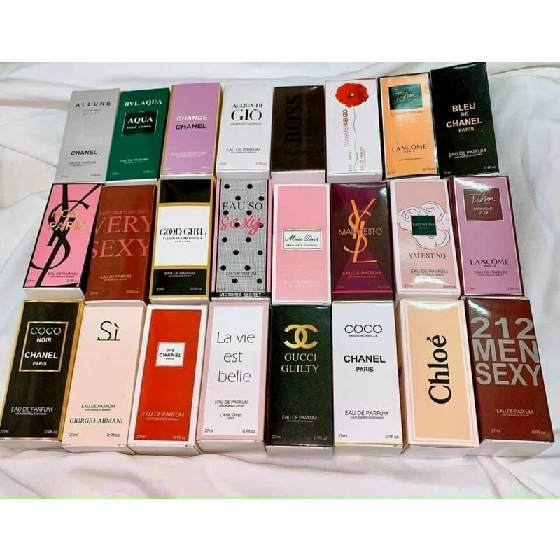 Tinh dầu nước hoa 27ml siêu thơm dai - Có hộp