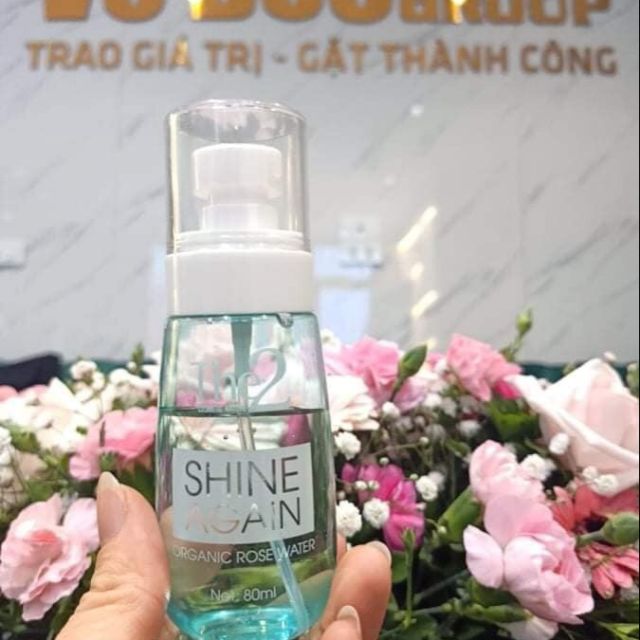 Nước Hoa Hồng THE 2 - Đông Dược Vũ Đức, Tinh Chất 100% Hoa Hồng Bulgari, Cấp Ẩm , mở khóa làn da ,80ml