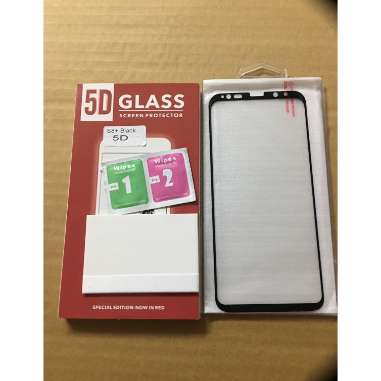 kính cường lực Galaxy S8/ S8 plus hiệu Glass 5D xịn Full keo màn hình siêu cứng