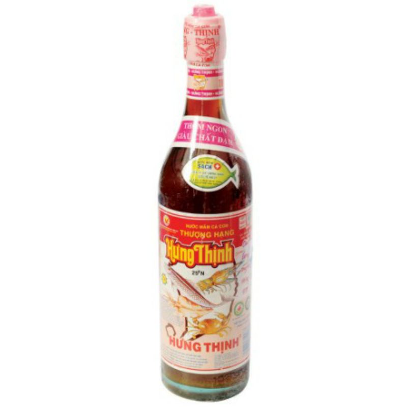 Nước mắm Hưng Thịnh chai 25 độ 620ML