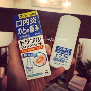XỊT NHIỆT MIỆNG TRAFUL NHẬT BẢN