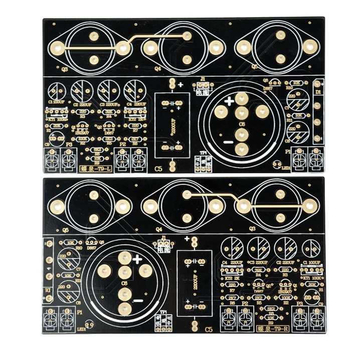 Bộ 2 Bảng Mạch Pcb Aiyima Hood 1969 Khuếch Đại Âm Thanh Class A 6 Ống Câm Chất Lượng Cao