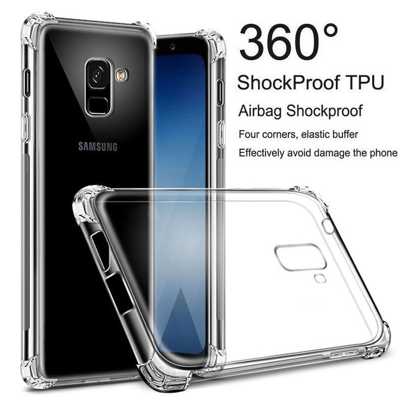 Ốp điện thoại trong suốt cho Samsung Galaxy S8 S9 Plus/S7 S7Edge/A3 A5 A7 2017/A5 A7 A8 A8+ 2018/S6/Note8 | BigBuy360 - bigbuy360.vn