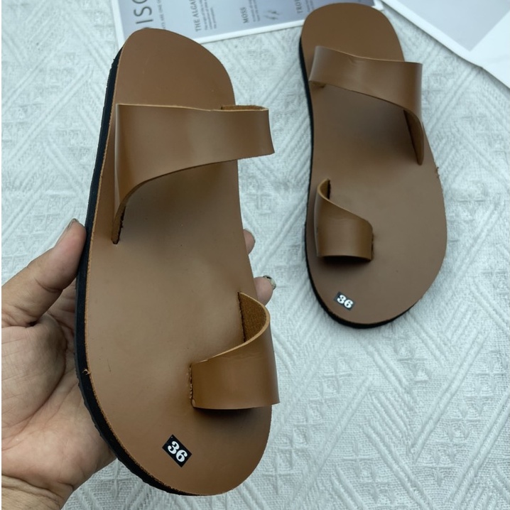 dép xỏ ngón nam nữ đế bằng ( sandal đồng nai )