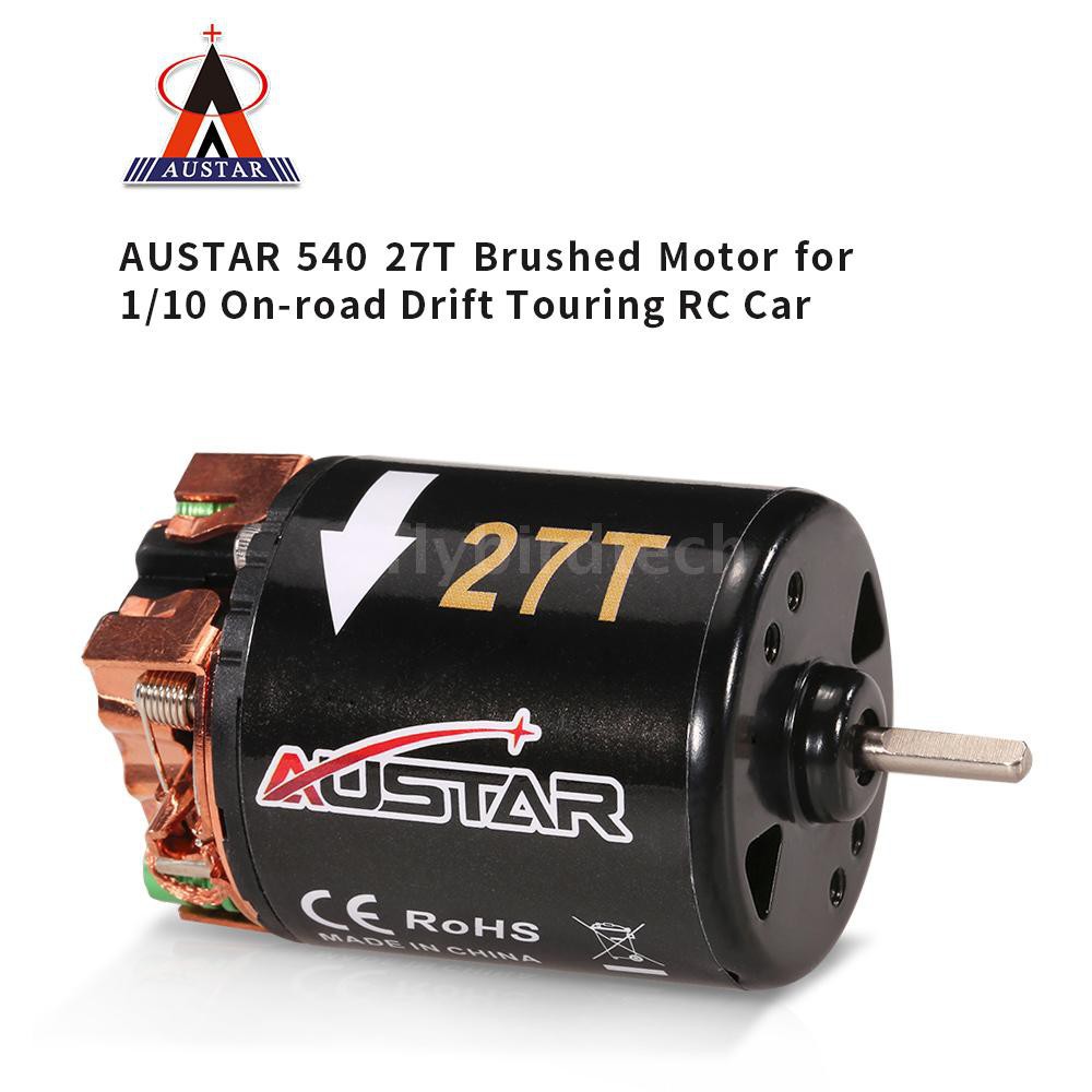 AUSTAR 540 27T Brushed Motor for 1/10 On-road Drift Touring RC Car