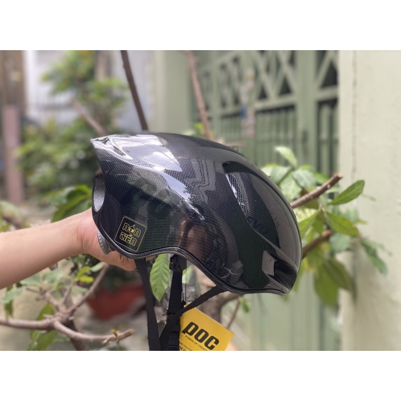 MŨ NHẬP KHẨU THỂ THAO POC EVO ỐNG BÔ CARBON MINI cực đẹp,Full box túi đựng và BH 12 tháng