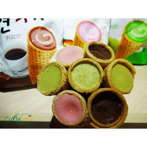 Bánh ốc quế MIX VỊ 300g - SIÊU NGON