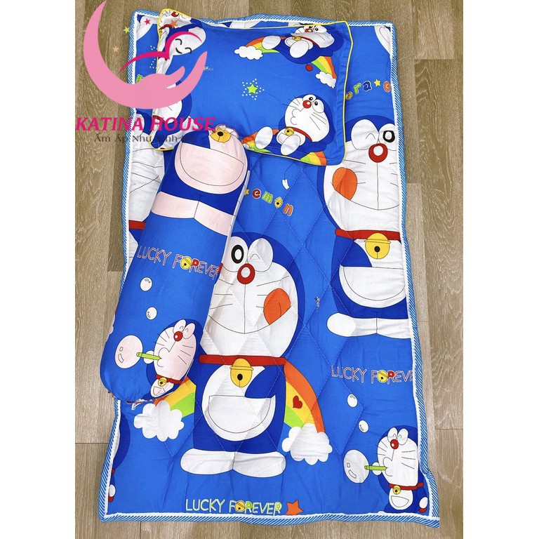 [G02] Bộ nệm gối cho bé đi học 65x110cm ❤️ hàng loại 1 ❤️ Gối nệm cho bé đi học mẫu giáo S017