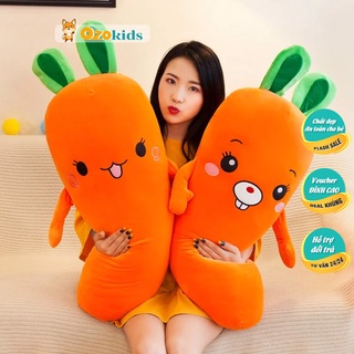 Gối ôm cho bé hình củ cà rốt dễ thương D0108058