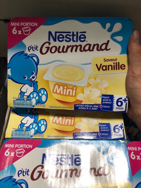 [date t2/2023]Váng sữa Nestle vỉ 6 hộp