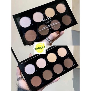 Bảng Tạo Khối NYX Professional Makeup Highlight & Contour Pro Palette
