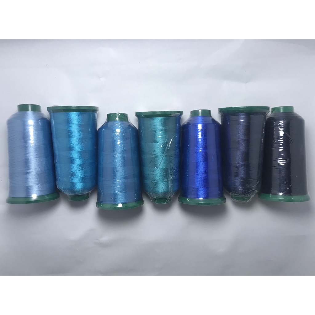 Lumi Set 6 Cuộn Sợi Lụa Nhân Tạo Rayon 100% Móc Áo Dài, Áo, Đầm Giao Màu Ngẫu Nhiên