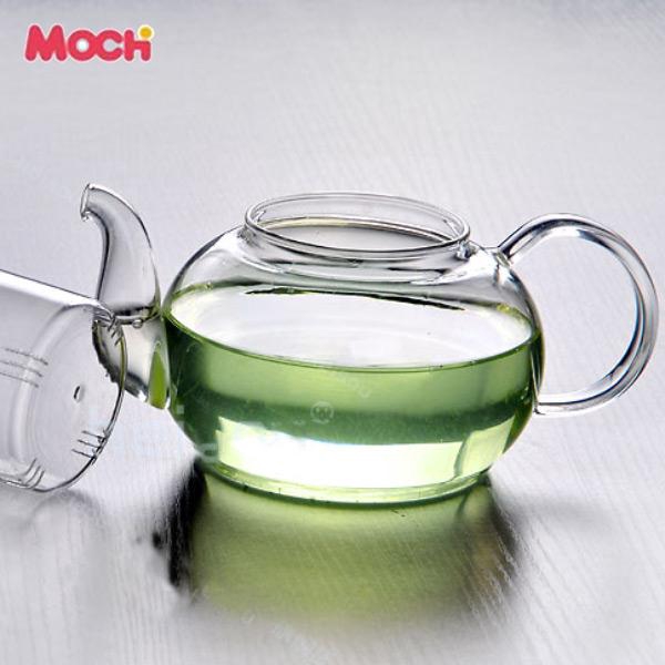 Ấm trà thủy tinh chịu nhiệt 350ml dùng trang trí