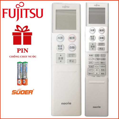 Điều khiển điều hoà Fujitsu nội địa Nhật Hàng CHÍNH HÃNG - Fujitsu chữ nhật hãng