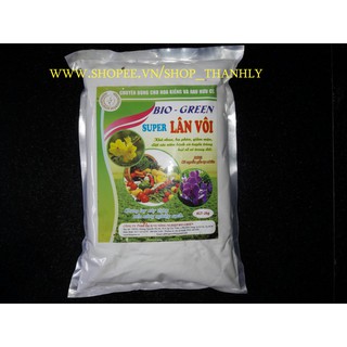 VÔI BỘT XỬ LÝ ĐẤT TRỒNG - 2kg/ gói