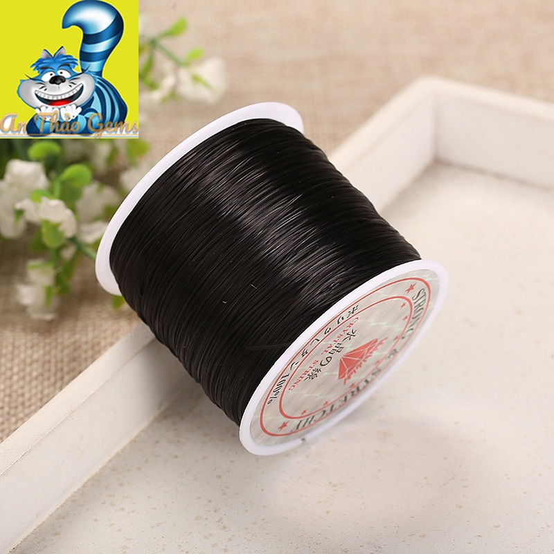 Dây Chun Xâu Vòng Tay Co Giãn, Loại Siêu Bền Đủ Màu Sắc