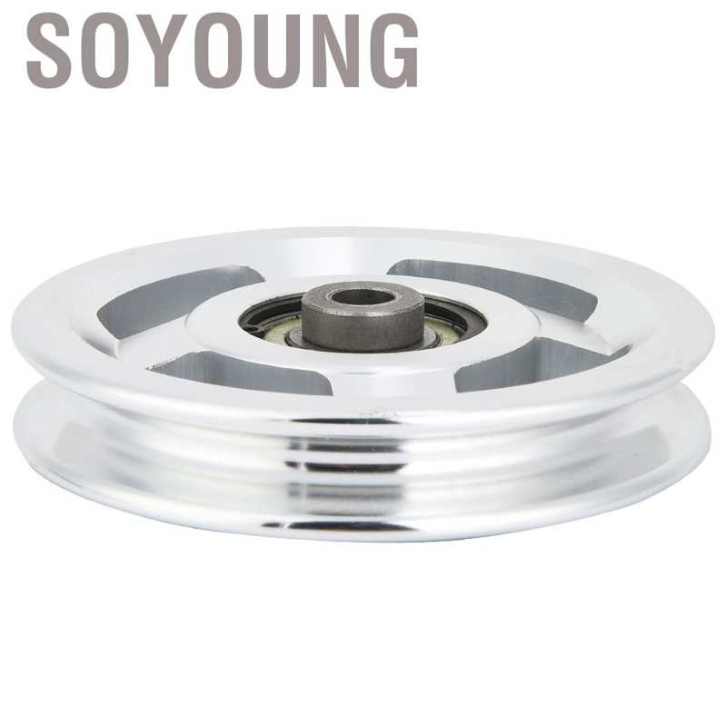 Bánh Xe Ròng Rọc Tập Gym Bằng Hợp Kim Nhôm 90 / 115mm