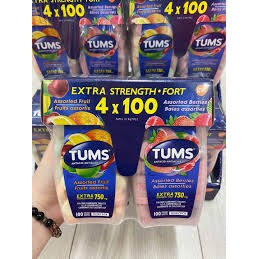 Kẹo ngậm TUMS 100 viên