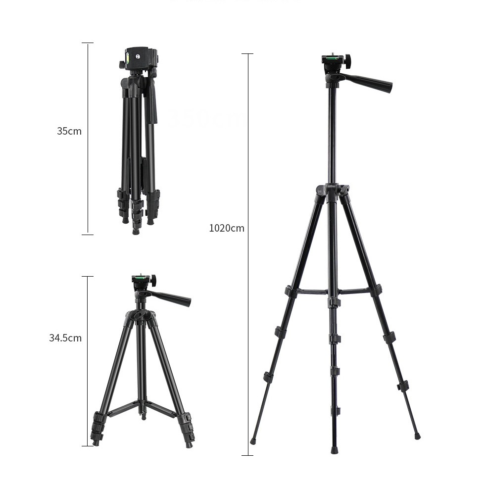 Giá Đỡ Điện Thoại Tripod 3110,Gậy Chụp Ảnh 3 Chân Dễ Dàng Sử Dụng