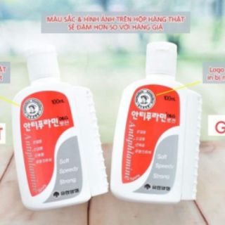 ♡Dầu nóng xoa bóp hàn quốc 100ml