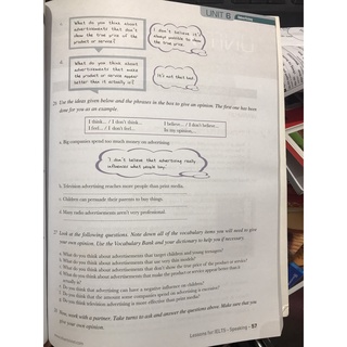 Sách - Lessons for ielts : Speaking