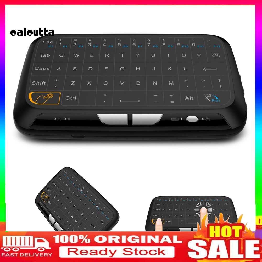 Bàn Phím Không Dây H18 2.4ghz Cho Pc Laptop Thông Minh Android Tv