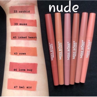 Son môi 2 đầu Miss Rose - Double Ended Matte Lipstick