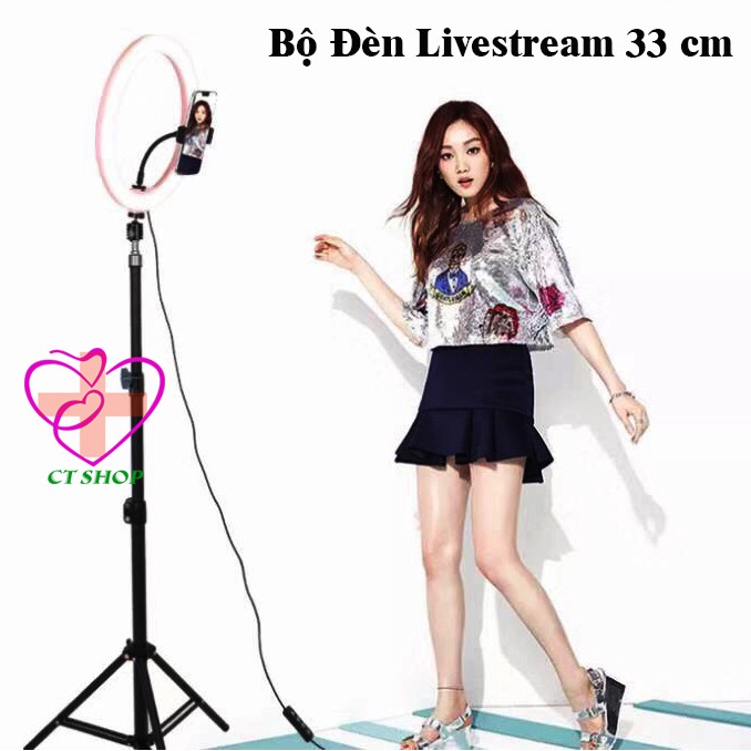 Bộ Đèn Led Livestream 33cm