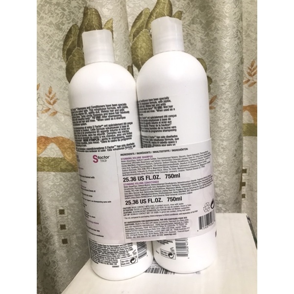 Bộ Dầu Gội Xả Tigi Trắng Tigi S Factor Volume Cao Cấp Mới Hàng Mỹ 🇺🇸