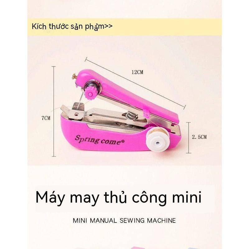 Máy may thủ công mini nhỏ cầm tay Sổ tay hướng dẫn sử dụng Máy may siêu nhỏ cầm tay bỏ túi