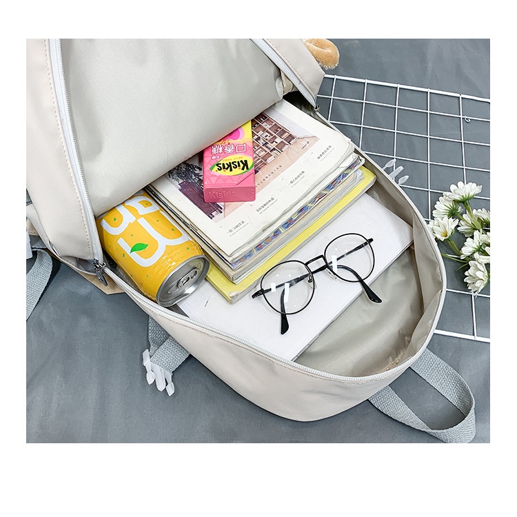 Ba Lô Đi Học/Du Lịch Cỡ Lớn Chống Thấm Nước Họa Tiết Hoạt Hình Phong Cách Nhật Hàn