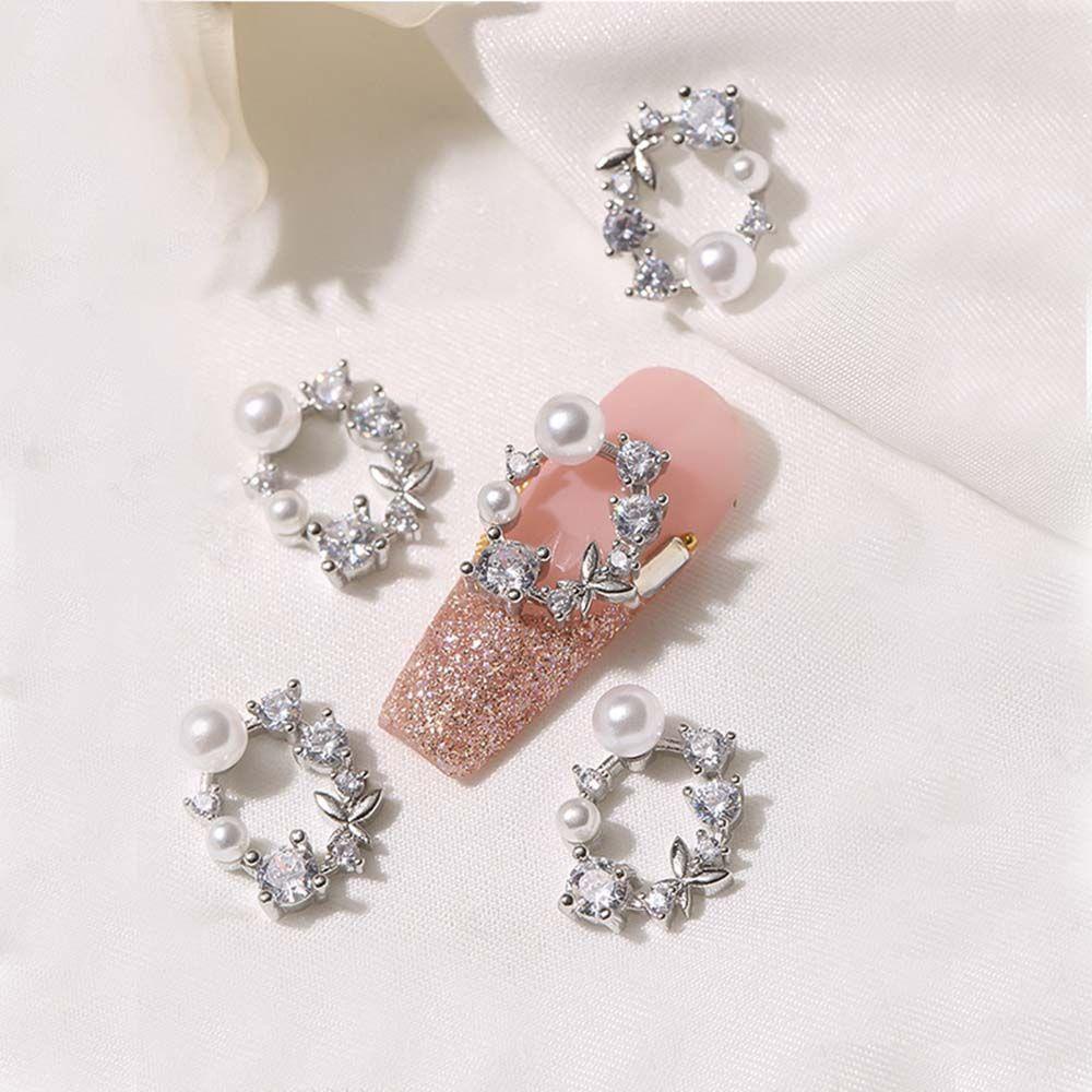 Heceh Phụ Kiện Trang Trí Móng Tay Lấp Lánh Xinh Xắn|Bướm Siêu Lấp Lánh