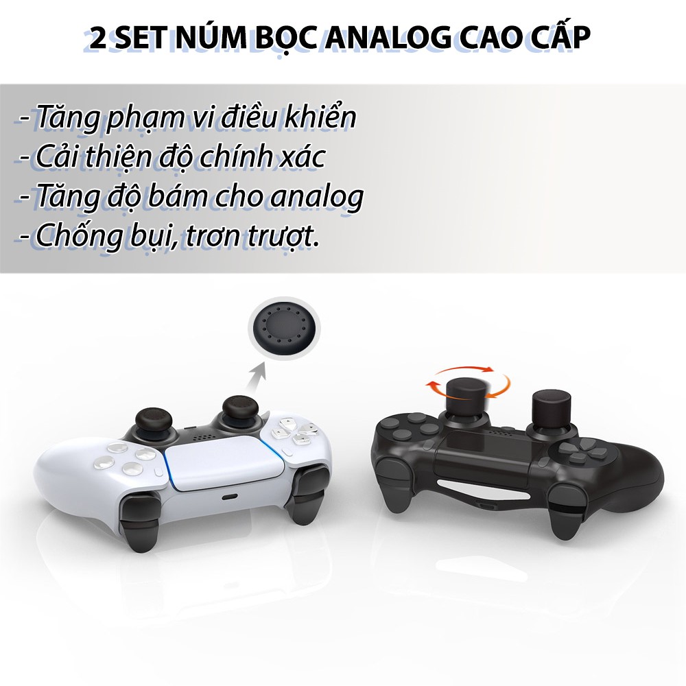 Núm bọc Analog cho tay cầm PS5 DualSense - PlayStation 5, PS4 Dualshock