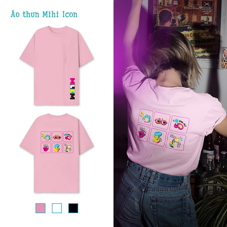 [TALK!] Áo thun Mihi Icon unisex năng động dành cho fan Misthy