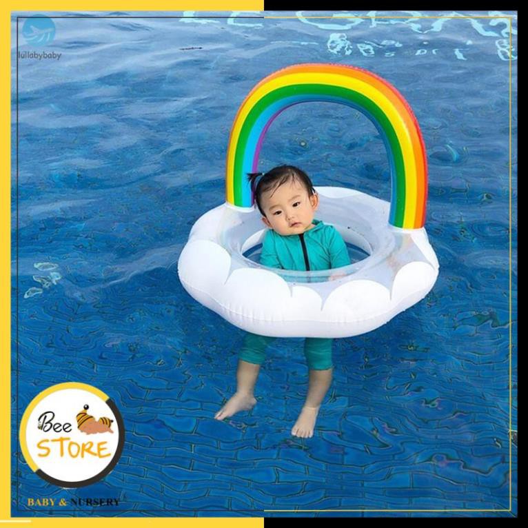 [MỞ KHO SỈ BÁN LẺ] Phao Bơi Cầu Vồng Xinh Xắn Cho Bé Từ 4 tháng - 4 tuổi