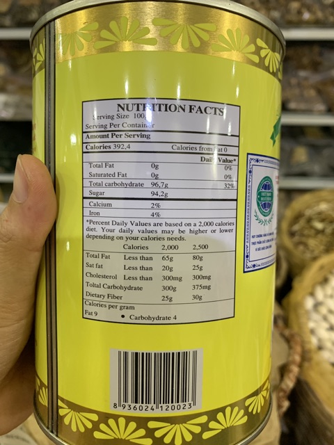 [Mã 267FMCGSALE giảm 8% đơn 500K] Trà Hoa Cúc Hán Linh 400g | BigBuy360 - bigbuy360.vn