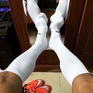 Tất đá bóng, Vớ Feetures thể thao loại dài, cao cổ cho nam nữ, 95% cotton dệt kim cao cấp xuất khẩu