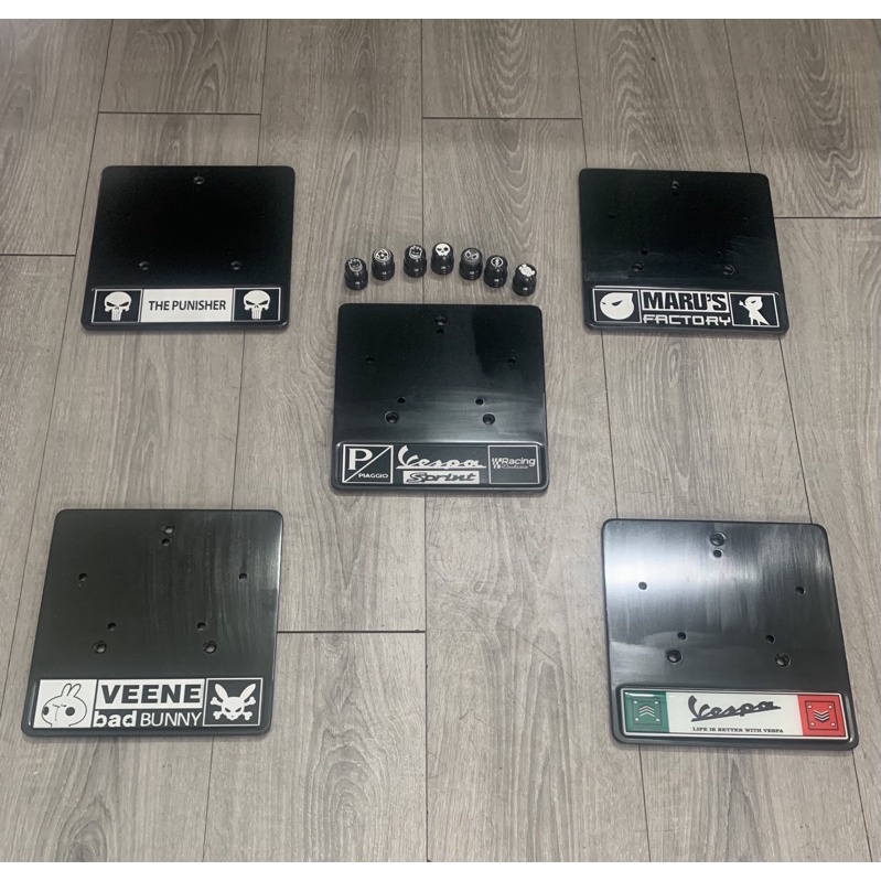 ĐẾ BIỂN SỐ VESPA NHÔM CNC