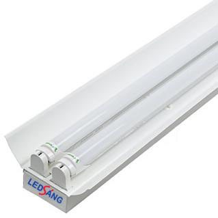 Máng đèn led 0.6m, 1.2m , máng đèn chóa đôi T8