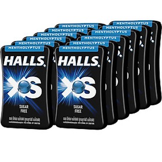 Kẹo ngậm không đường hall xs hương bạc hà
