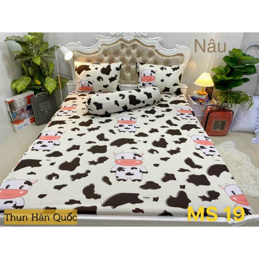 ga lẻ thun Hàn, Mẫu bò sữa cực xinh