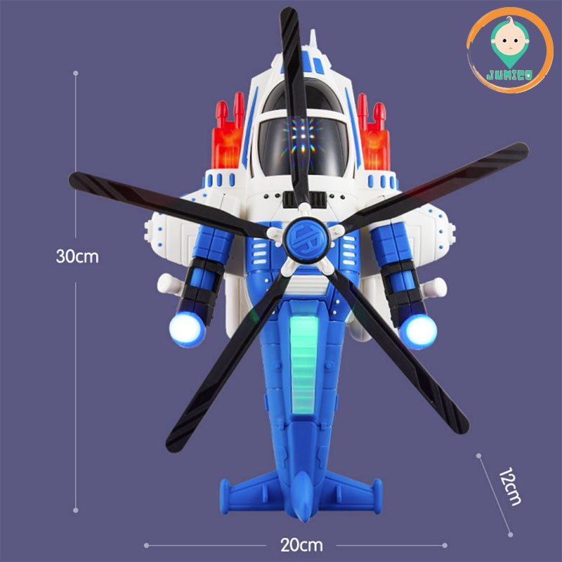Đồ chơi cho bé máy bay chiến đấu, đồ chơi trẻ em phát triển trí tuệ quà tặng sinh nhật JUMICO MB