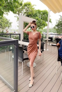 Váy rúm eo nữ
